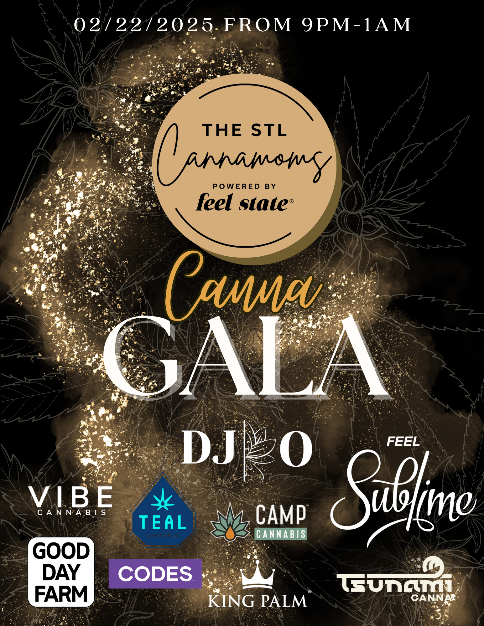 STL Cannamoms Canna Gala Feb. 22nd