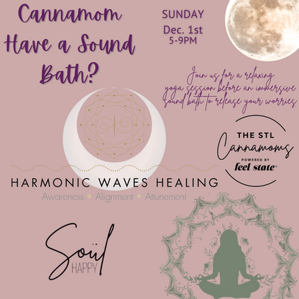 Cannamom Sound Bath? Dec. 1st